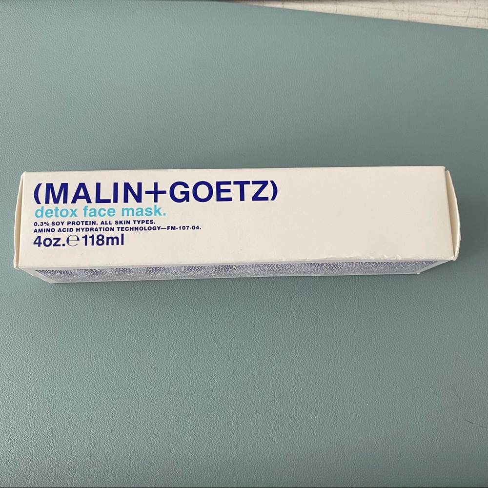 Malin & Goetz Detox Face Mask 4oz - NIB unopened